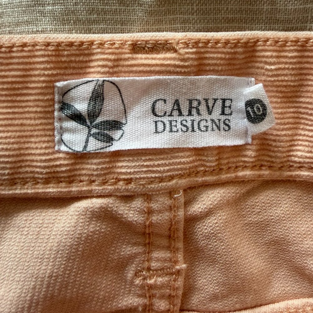 Carve Designs Oahu 4" Short - Peach color Size 10 - Picture 7 of 7